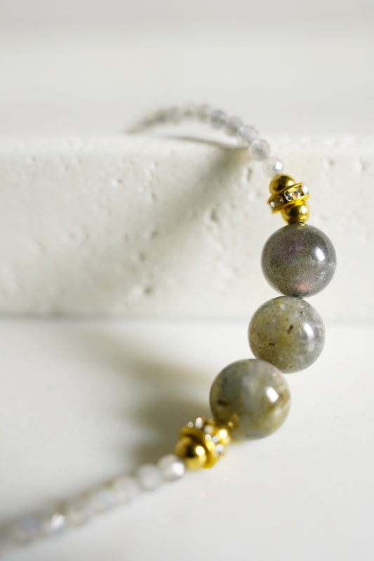 June (Moonstone) Birthstone Bracelet