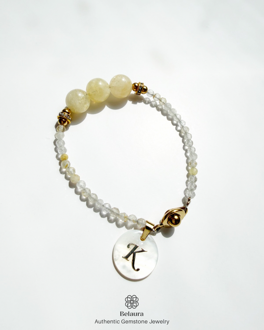 November (Citrine) Birthstone Bracelet