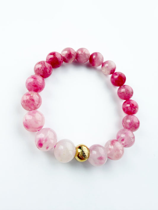 Sakura in Full Bloom Gemstone Bracelet