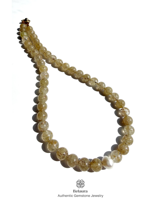 Sand Kissed Quartz Necklace
