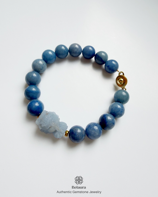 Blue Aventurine & Angel Stone