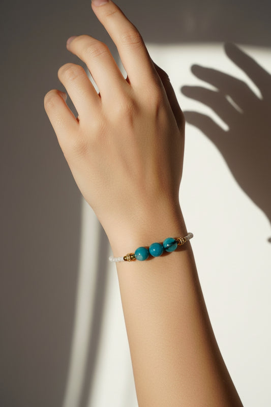 2026 Color of the Year: Bloom Gemstone Bracelet