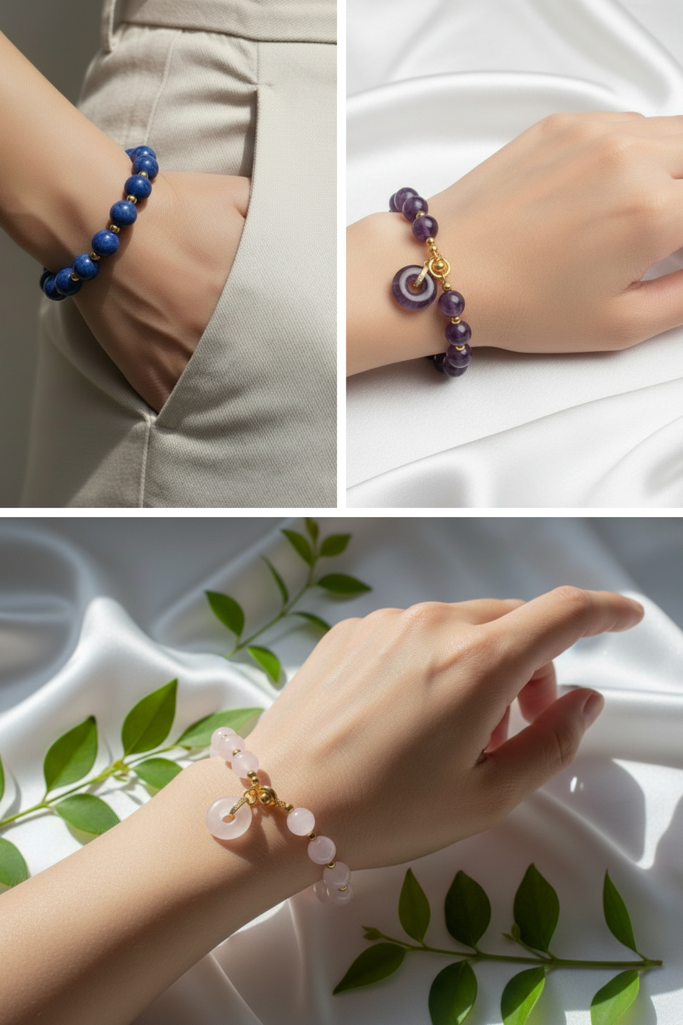 Burmese Jade Donut Bracelet