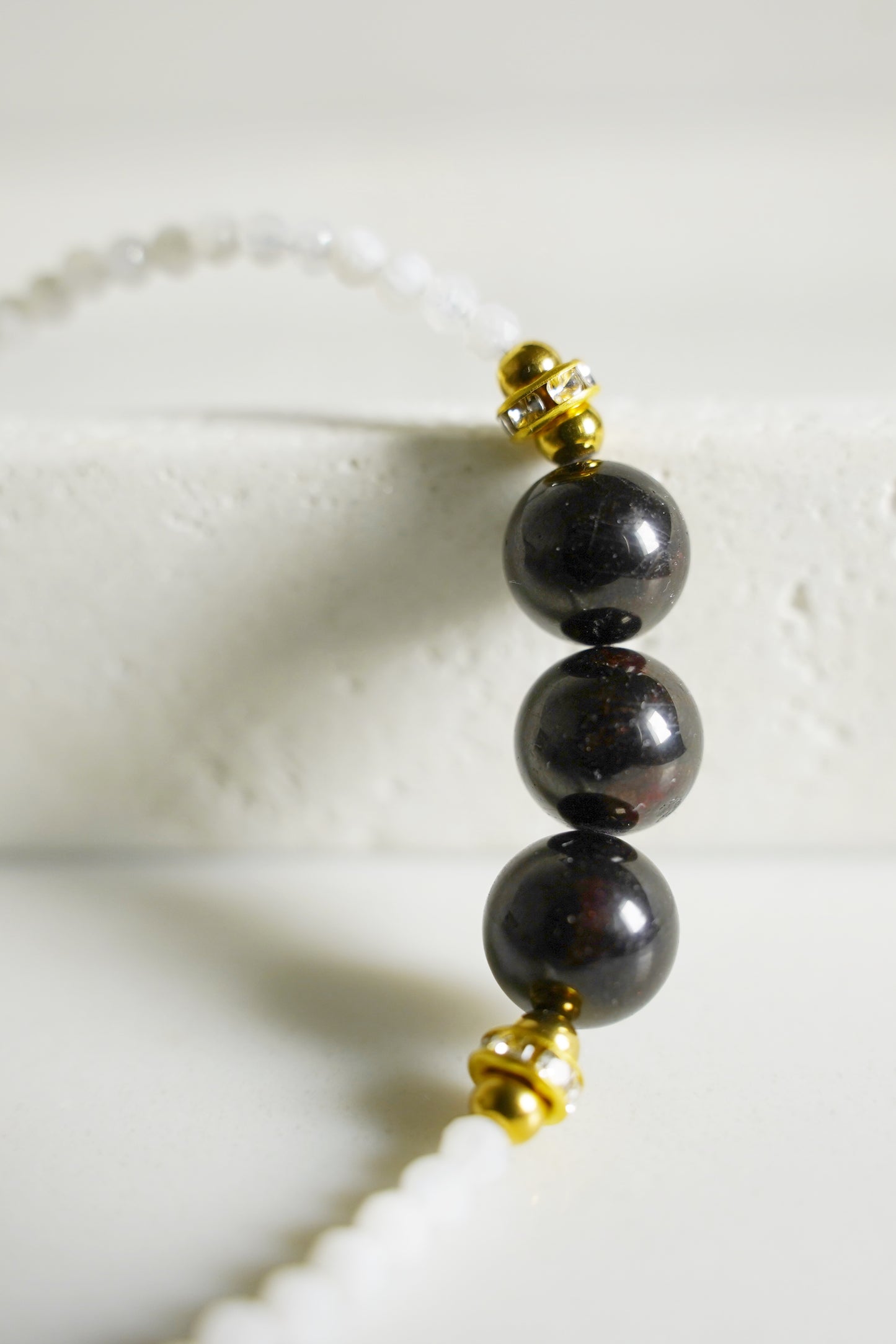 January (Garnet) Birthstone Bracelet