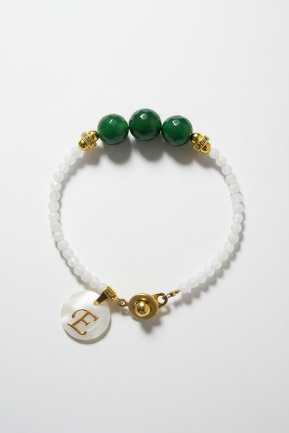 May (Emerald) Birthstone Bracelet