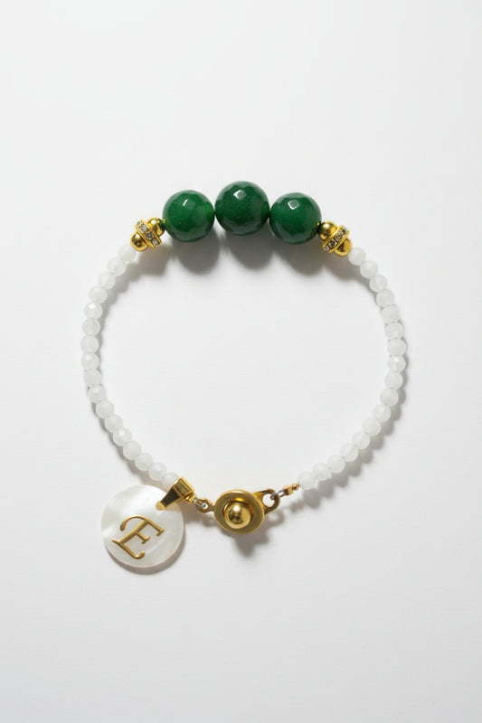 May (Emerald) Birthstone Bracelet