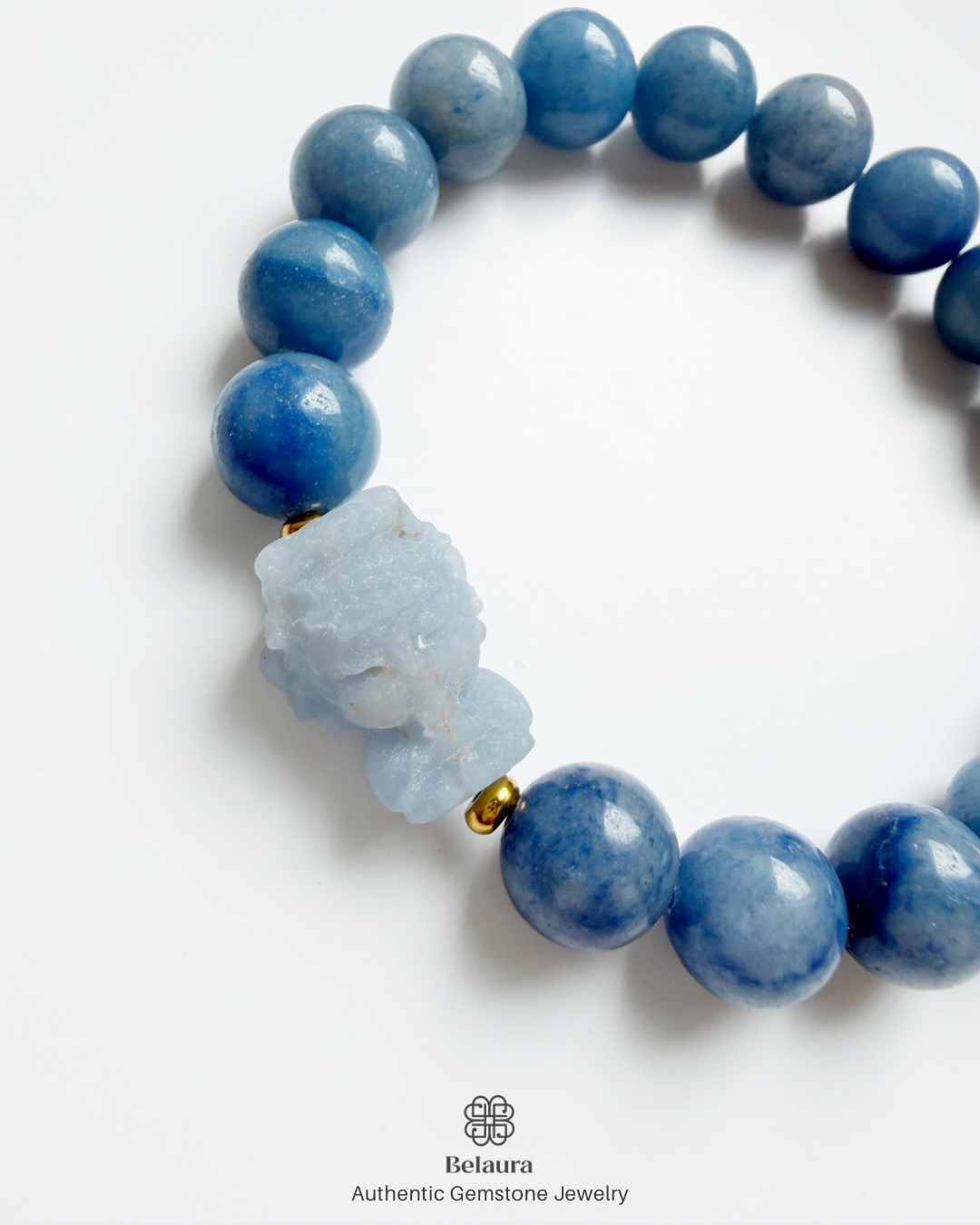 Blue Aventurine & Angel Stone
