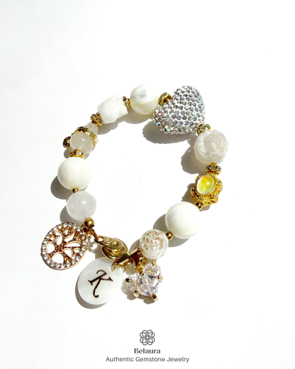 The Ever After Charm Gemstone Bracelet
