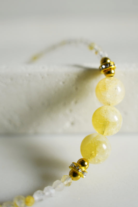 November (Citrine) Birthstone Bracelet