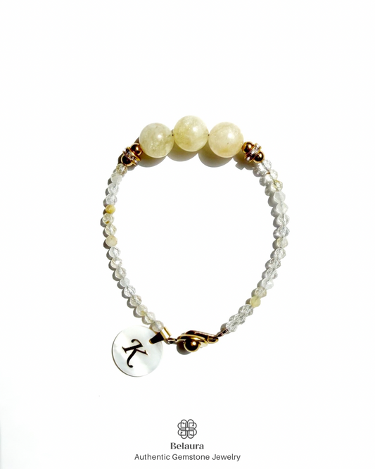 November (Citrine) Birthstone Bracelet