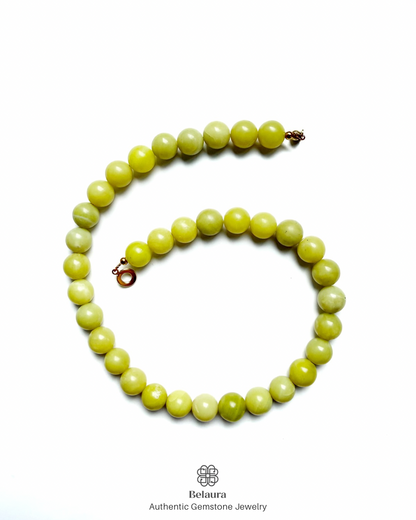 Lemon Jade Necklace