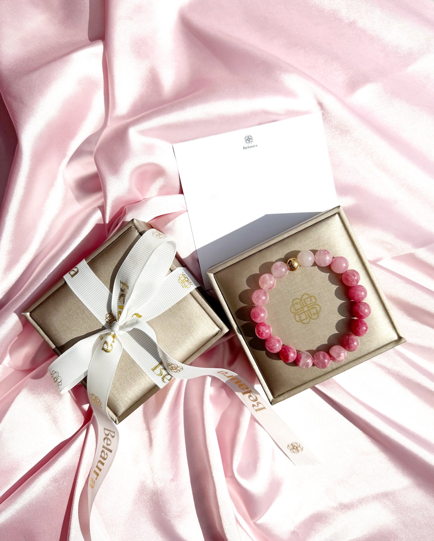 Sakura in Full Bloom Gemstone Bracelet