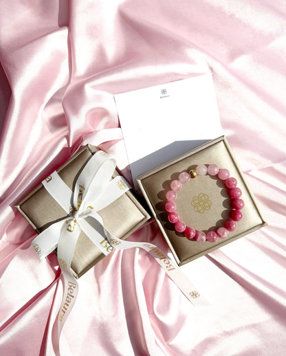 Sakura in Full Bloom Gemstone Bracelet