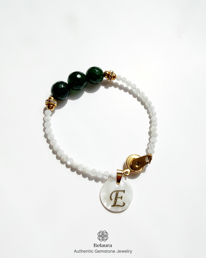 May (Emerald) Birthstone Bracelet
