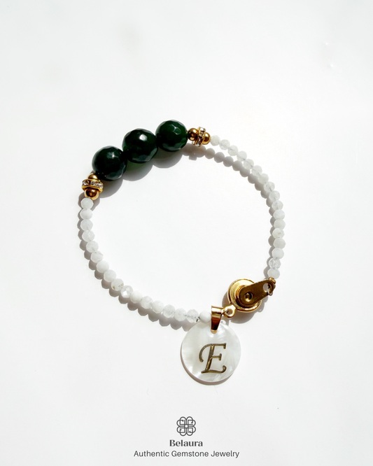May (Emerald) Birthstone Bracelet