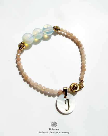 October (Opal) Birthstone Bracelet