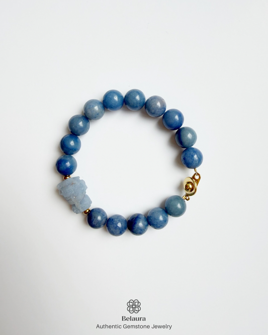Blue Aventurine & Angel Stone