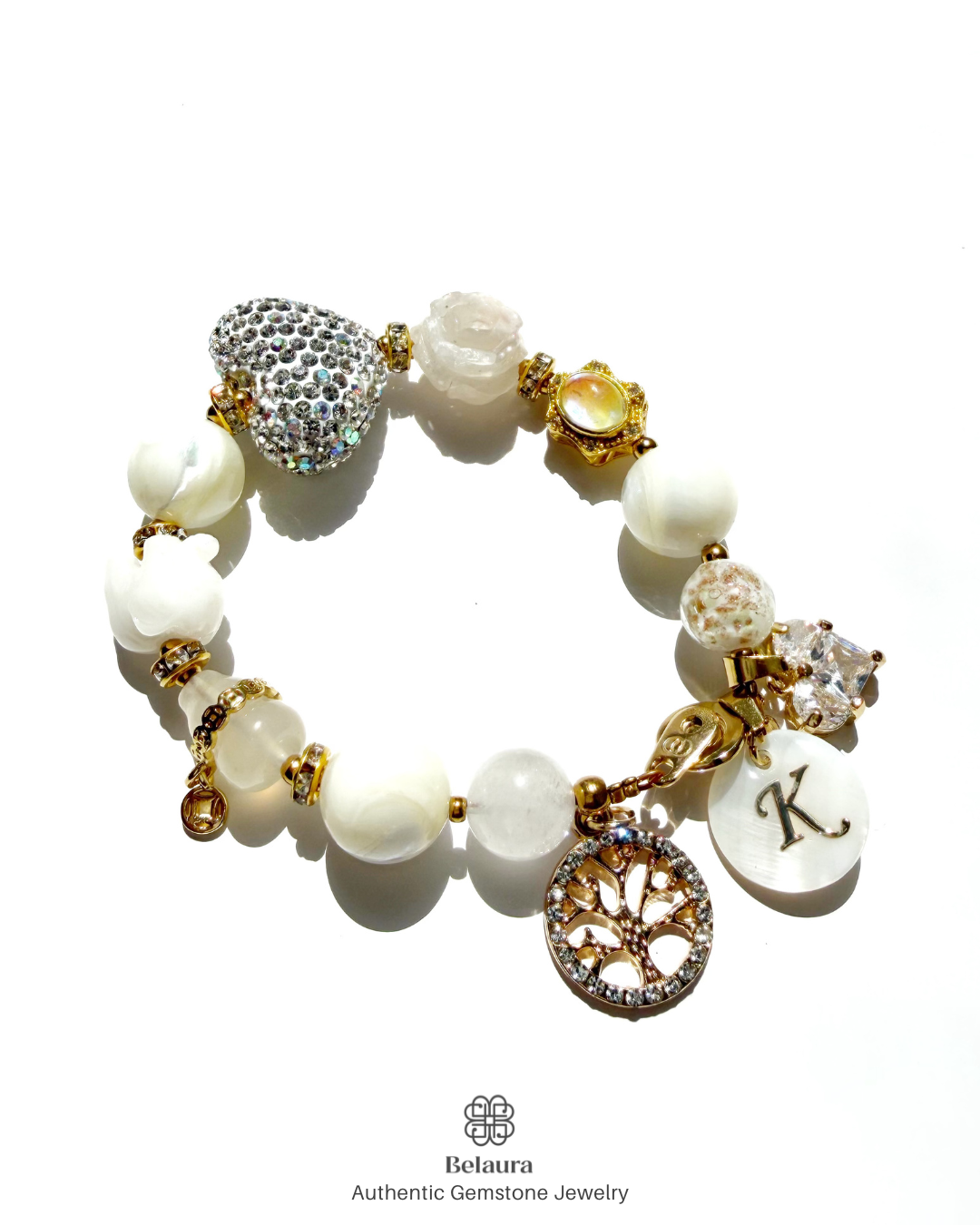 The Ever After Charm Gemstone Bracelet