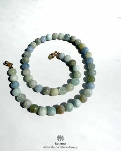 Dreamy Aquamarine Necklace