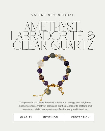 Valentine's Special: Amethyst & Labradorite