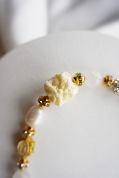 2026 Color of the Year: Lionheart Radiance Charm Gemstone Bracelet