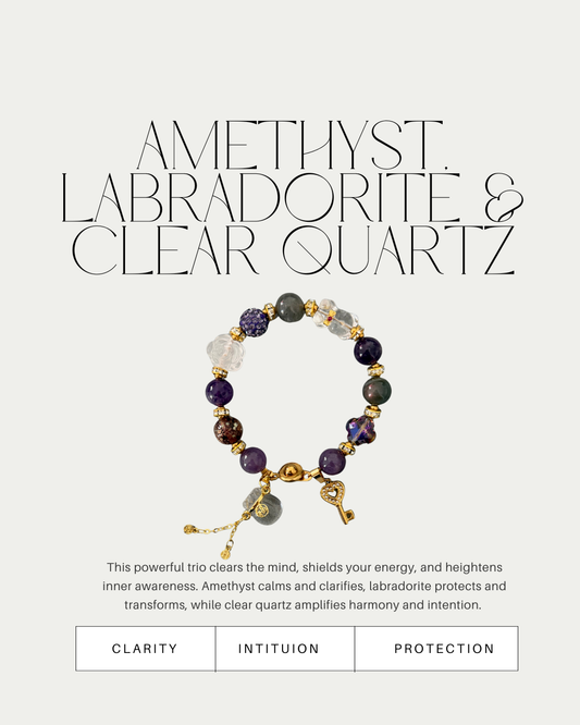 Celestia Lumière Charm Gemstone Bracelet