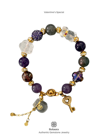 Valentine's Special: Amethyst & Labradorite