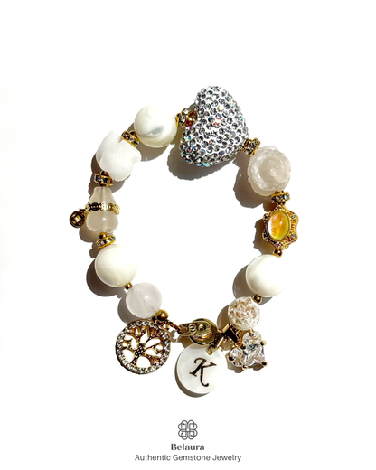 The Ever After Charm Gemstone Bracelet