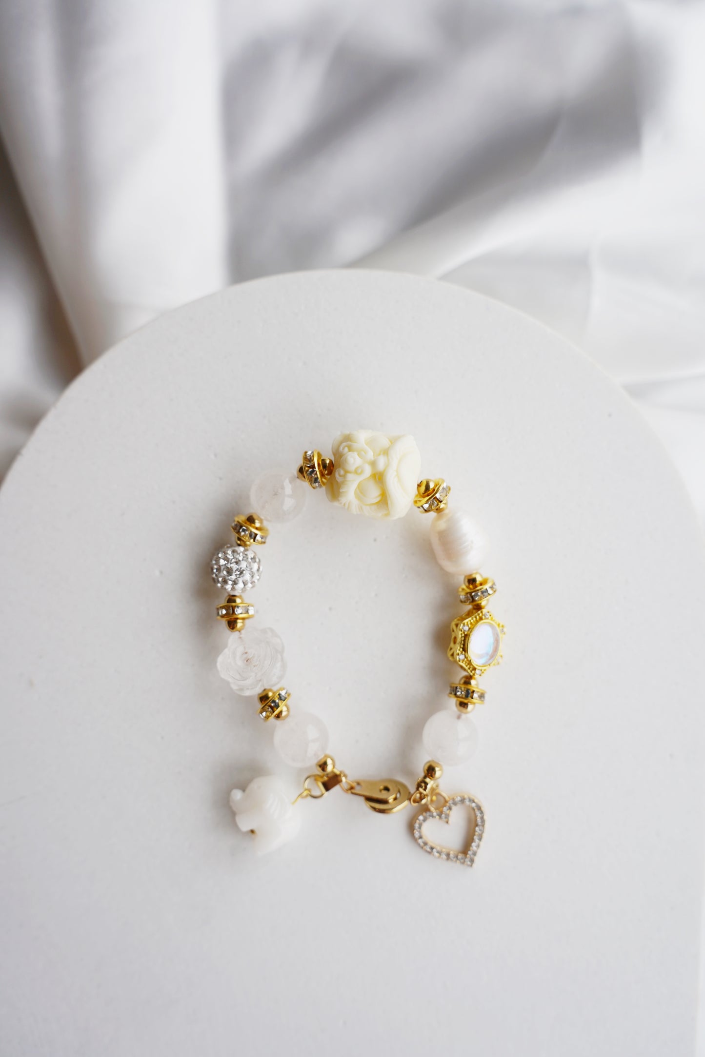 2026 Color of the Year: Lionheart Radiance Charm Gemstone Bracelet