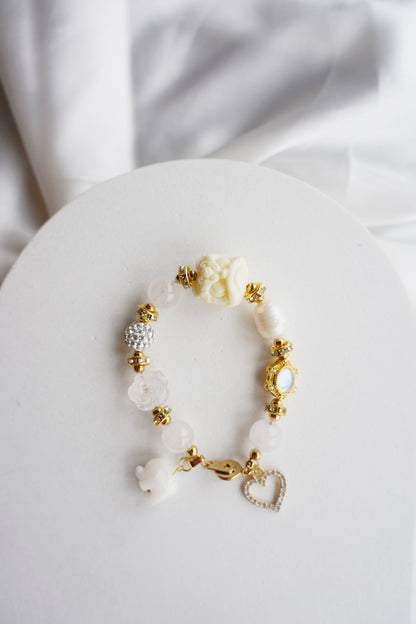 2026 Color of the Year: Lionheart Radiance Charm Gemstone Bracelet