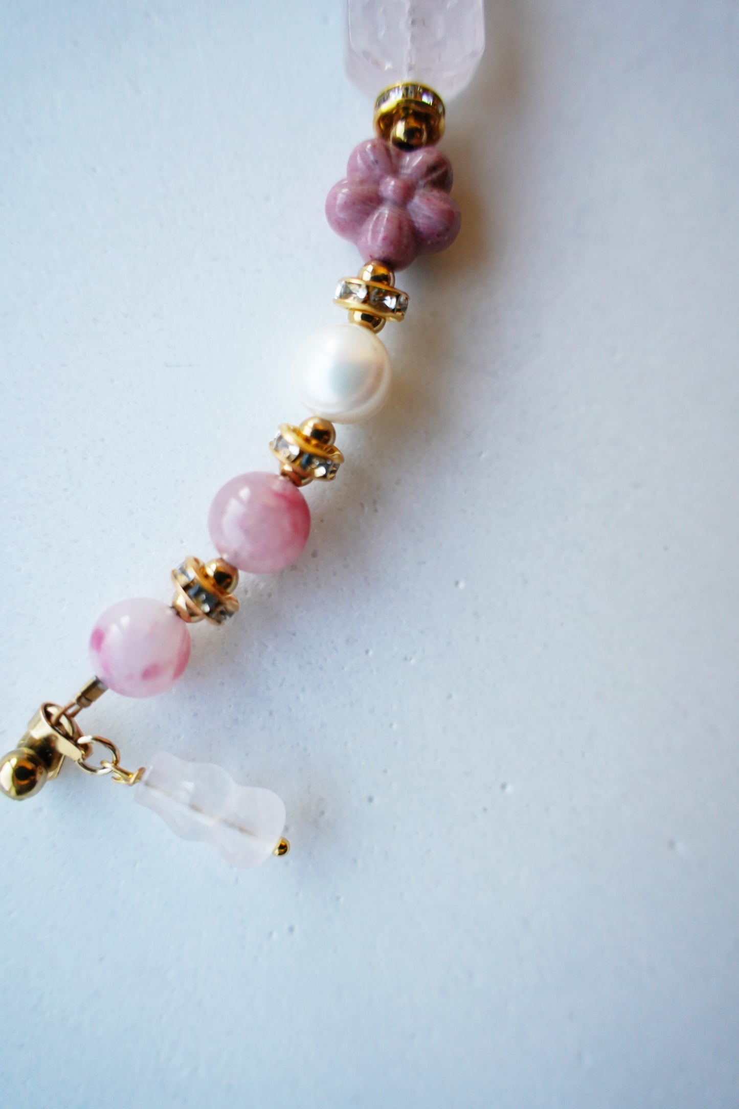 Sakura Charm Gemstone Bracelet