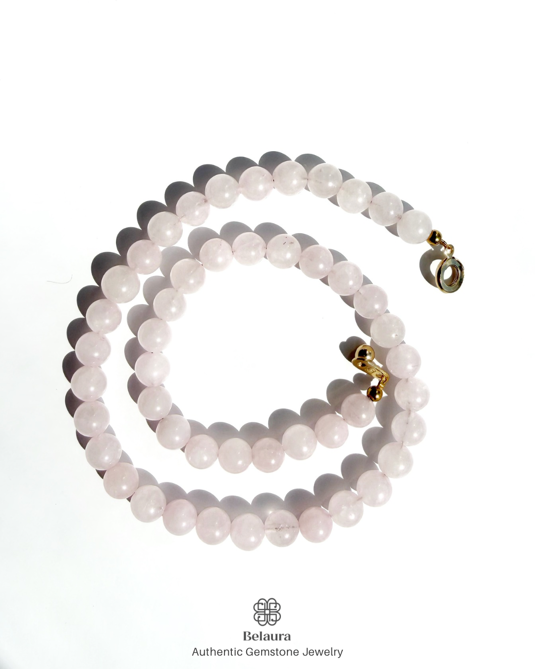 Summer Blush Quartz Necklace
