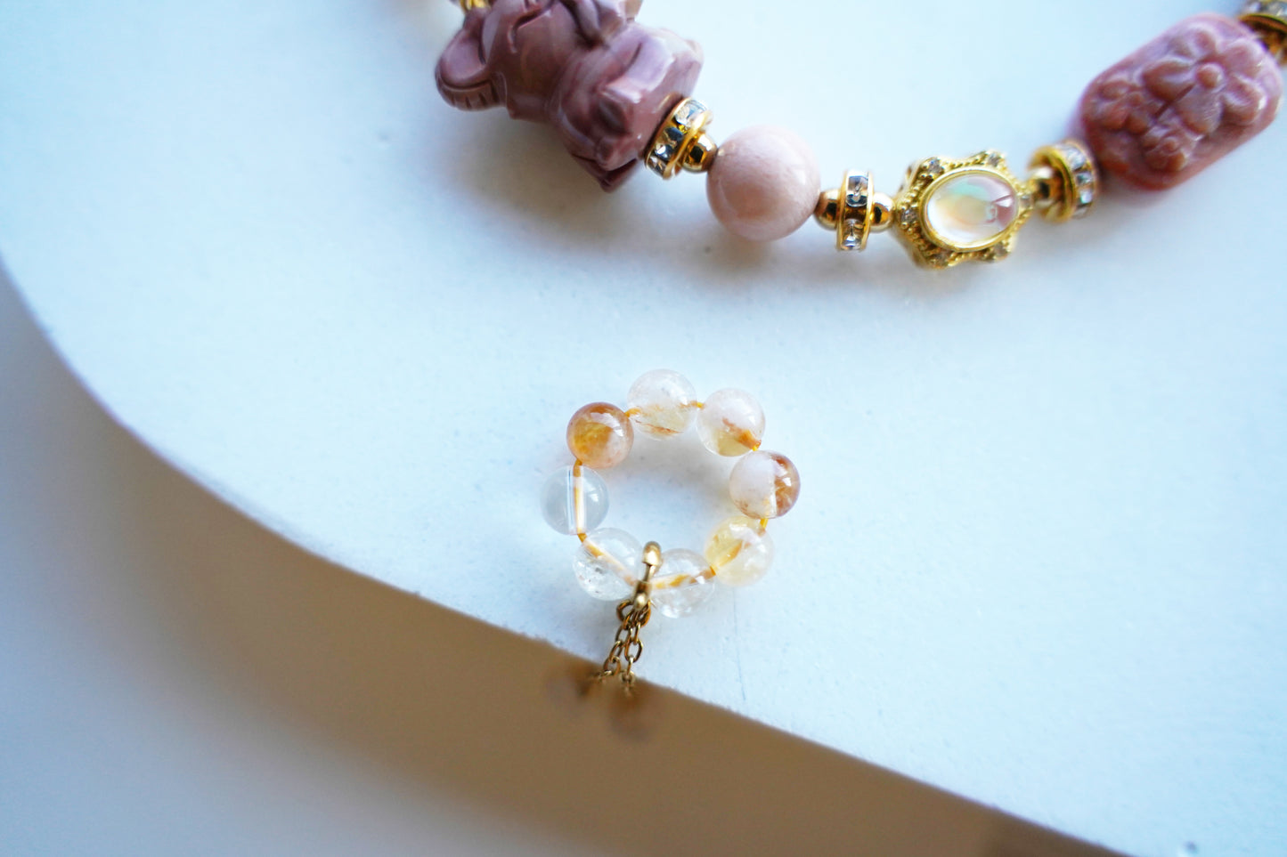 Fortuna Bloom Charm Gemstone Bracelet