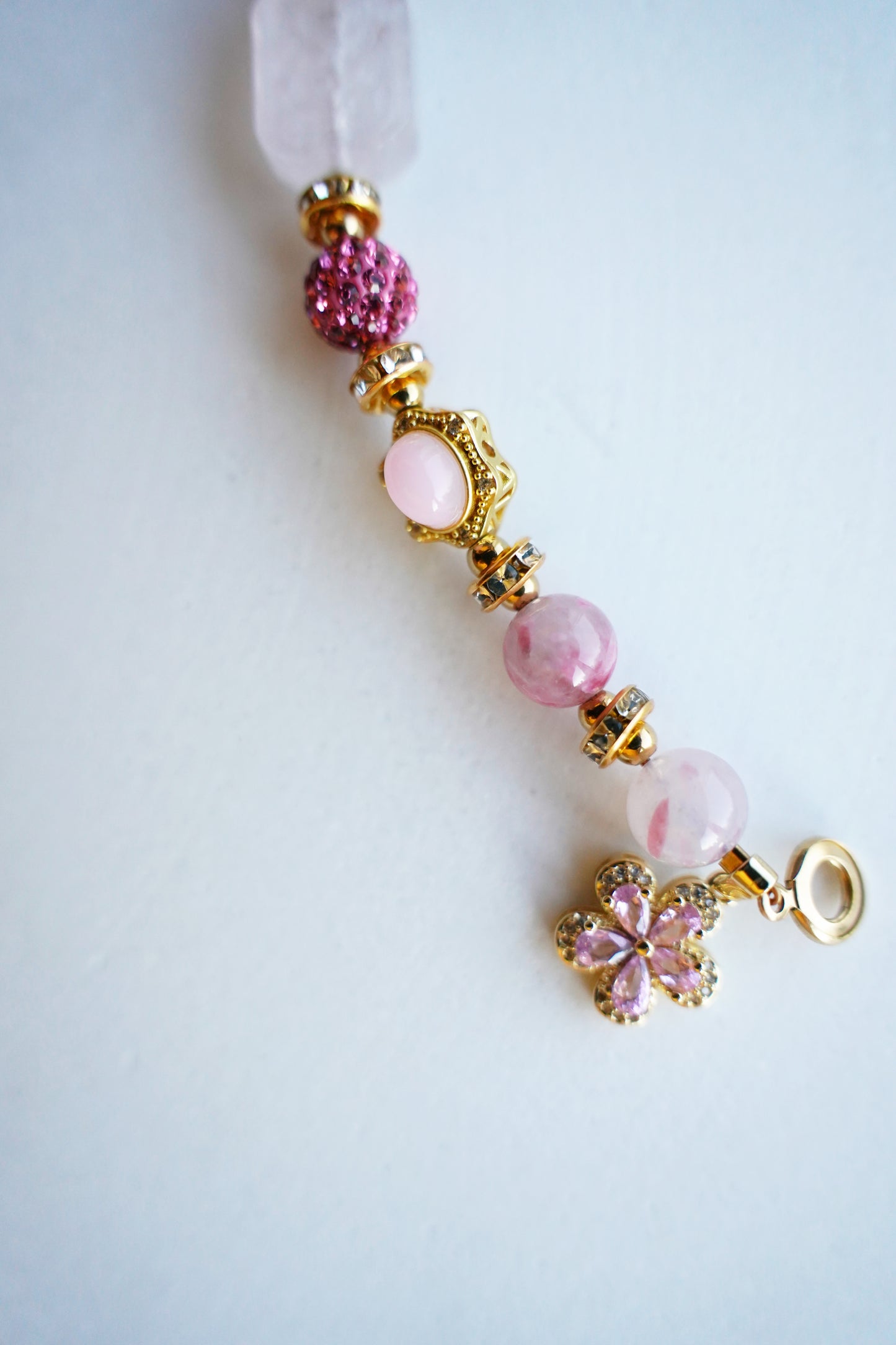 Sakura Charm Gemstone Bracelet