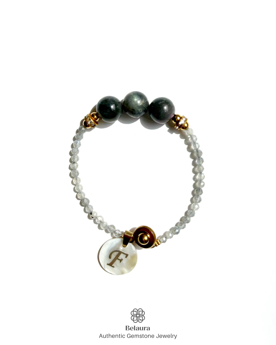 June (Moonstone) Birthstone Bracelet
