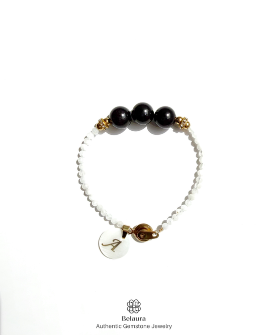 January (Garnet) Birthstone Bracelet