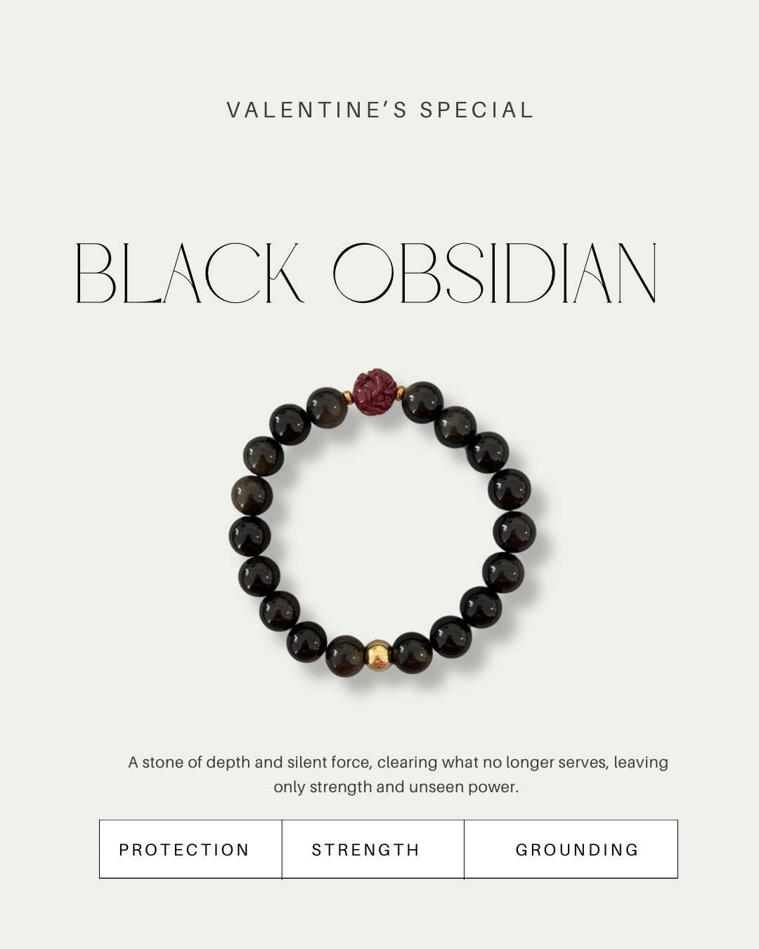 Valentine’s Special: Black Obsidian