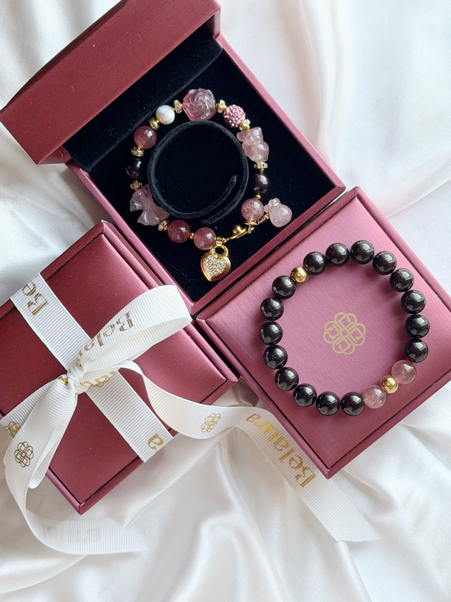 Valentine's Special: Strawberry Quartz & Garnet