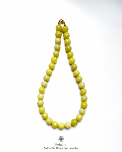 Lemon Jade Necklace