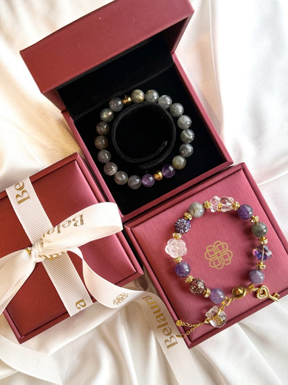 Celestia Lumière Charm Gemstone Bracelet