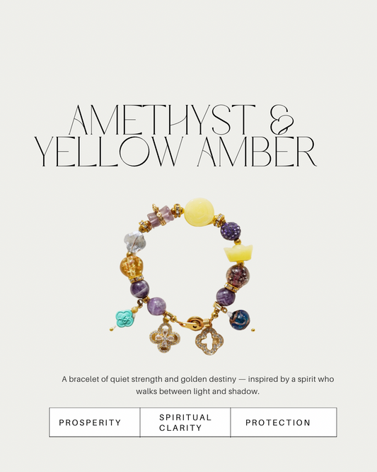 Rumi Charm Gemstone Bracelet