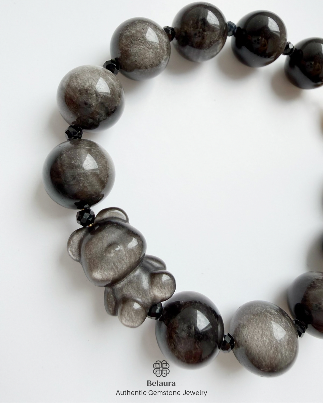 5A Silver Obsidian