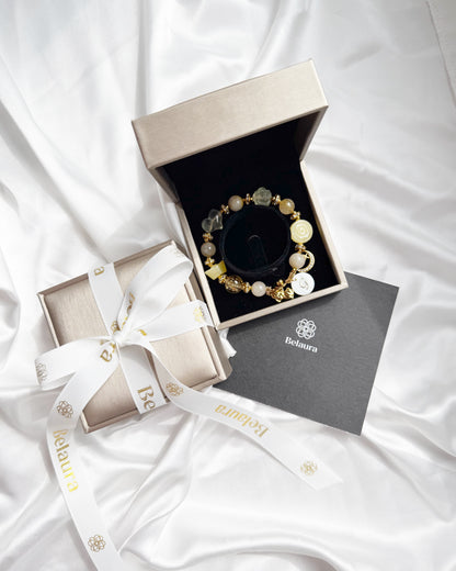 Auralia Fortuna Charm Gemstone Bracelet