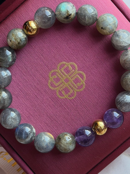 Valentine's Special: Amethyst & Labradorite
