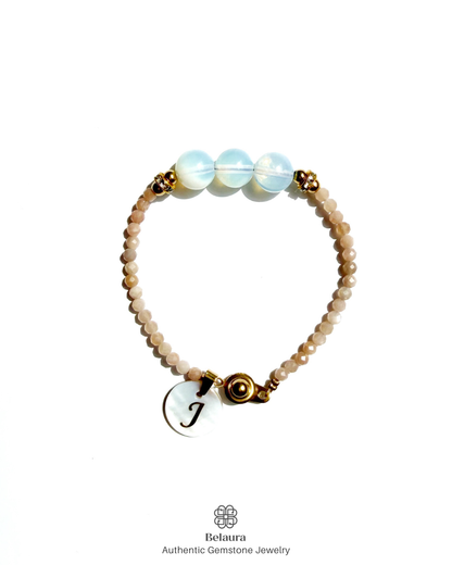 October (Opal) Birthstone Bracelet