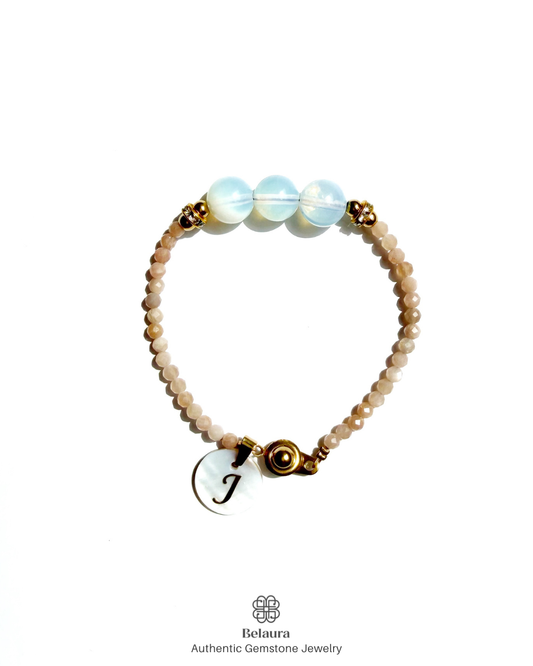 October (Opal) Birthstone Bracelet