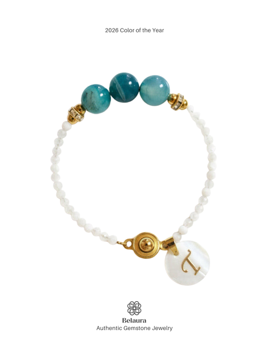 2026 Color of the Year: Bloom Gemstone Bracelet