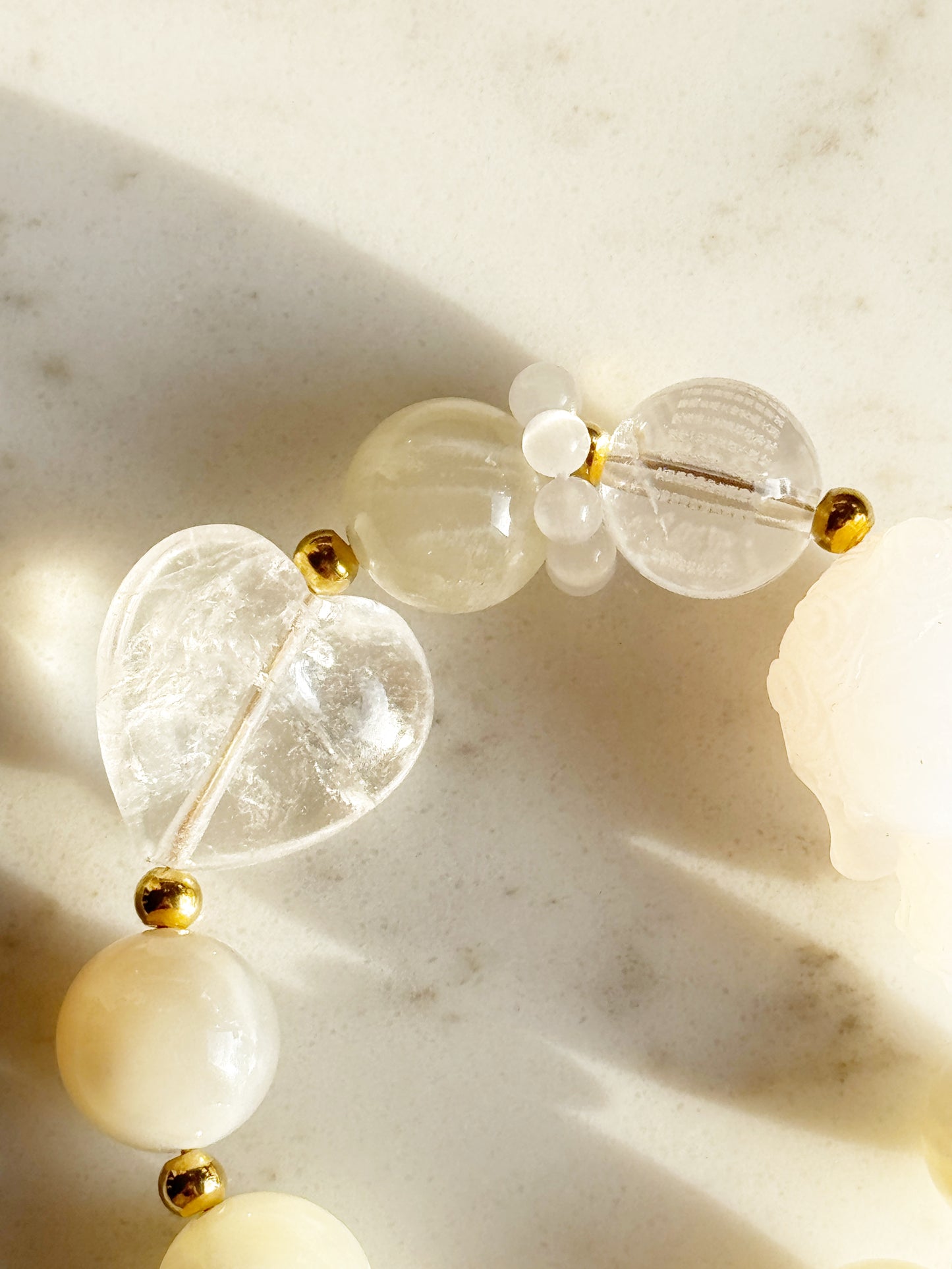 The Sacred Harmony White Buddha Bracelet