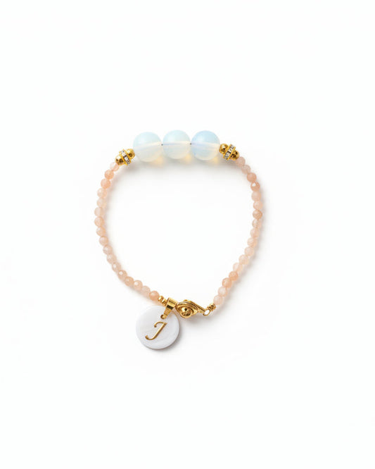 October (Opal) Birthstone Bracelet