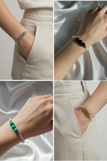 September (Sapphire) Birthstone Bracelet